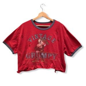 Disney Grumpy Crop Top